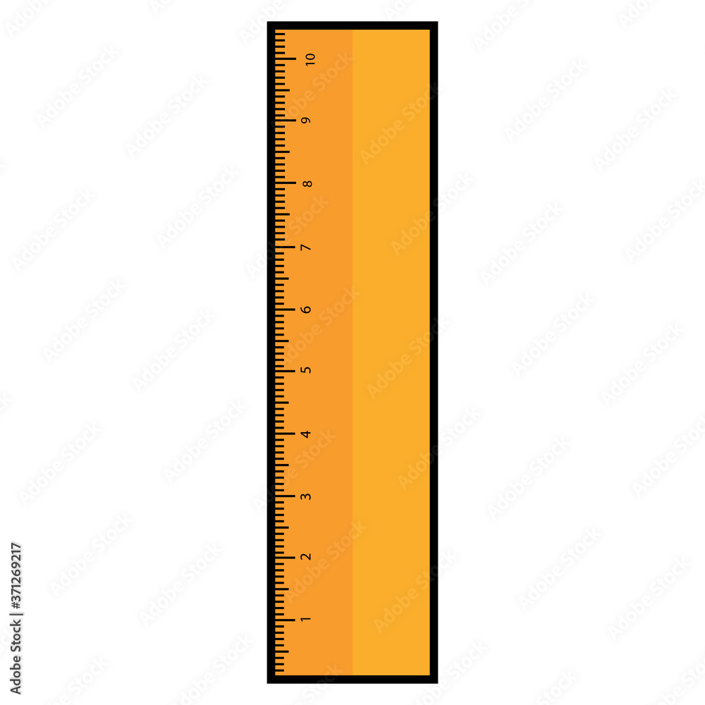 Isolated ruler icon Isolated ruler icon