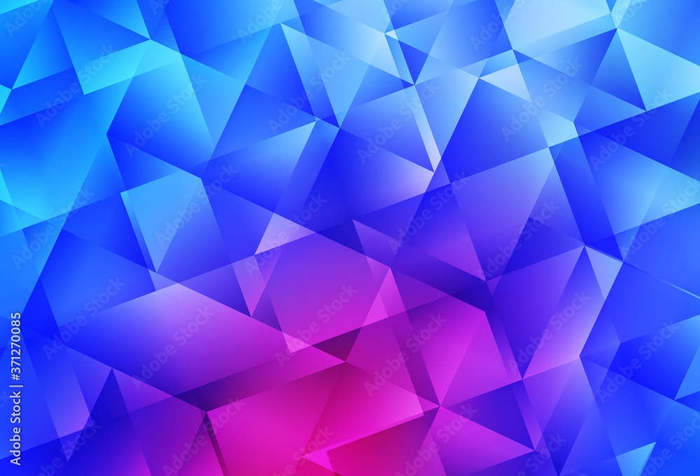 Light Pink, Blue vector low poly texture. Light Pink, Blue vector low poly texture.