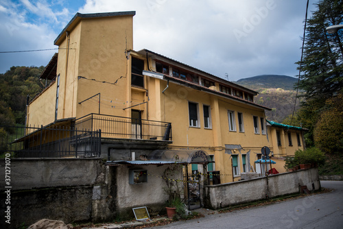 Earthquake at Arquata del Tronto in the center of Italy photo