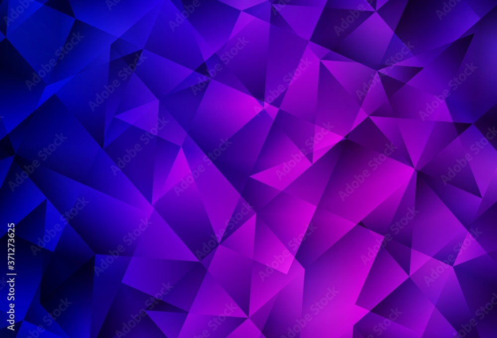 Dark Purple, Pink vector abstract mosaic pattern. Dark Purple, Pink vector abstract mosaic pattern.