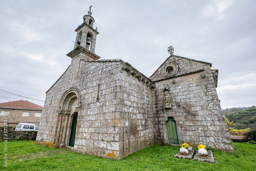 monasterio de San Pedro de Ansemil, término municipal de Silleda, Galicia, Spain