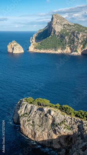 Colomer viewpoint, Mirador de sa Creueta, Formentor, Mallorca, Balearic Islands, Spain