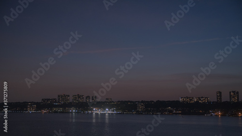 River front at night 3