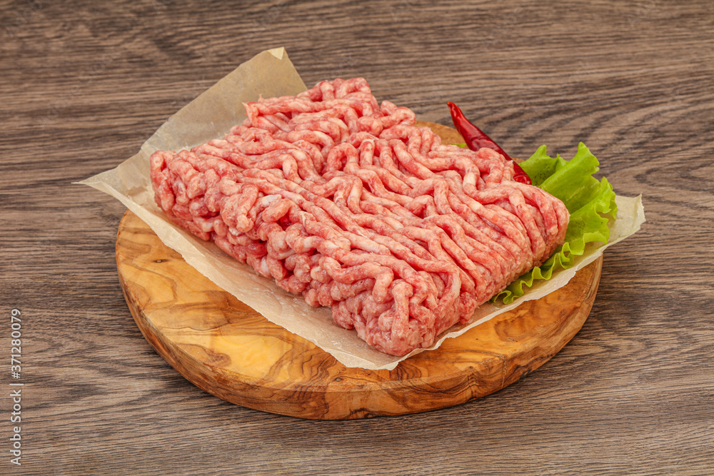 Minced meat - pork and beef Minced meat - pork and beef