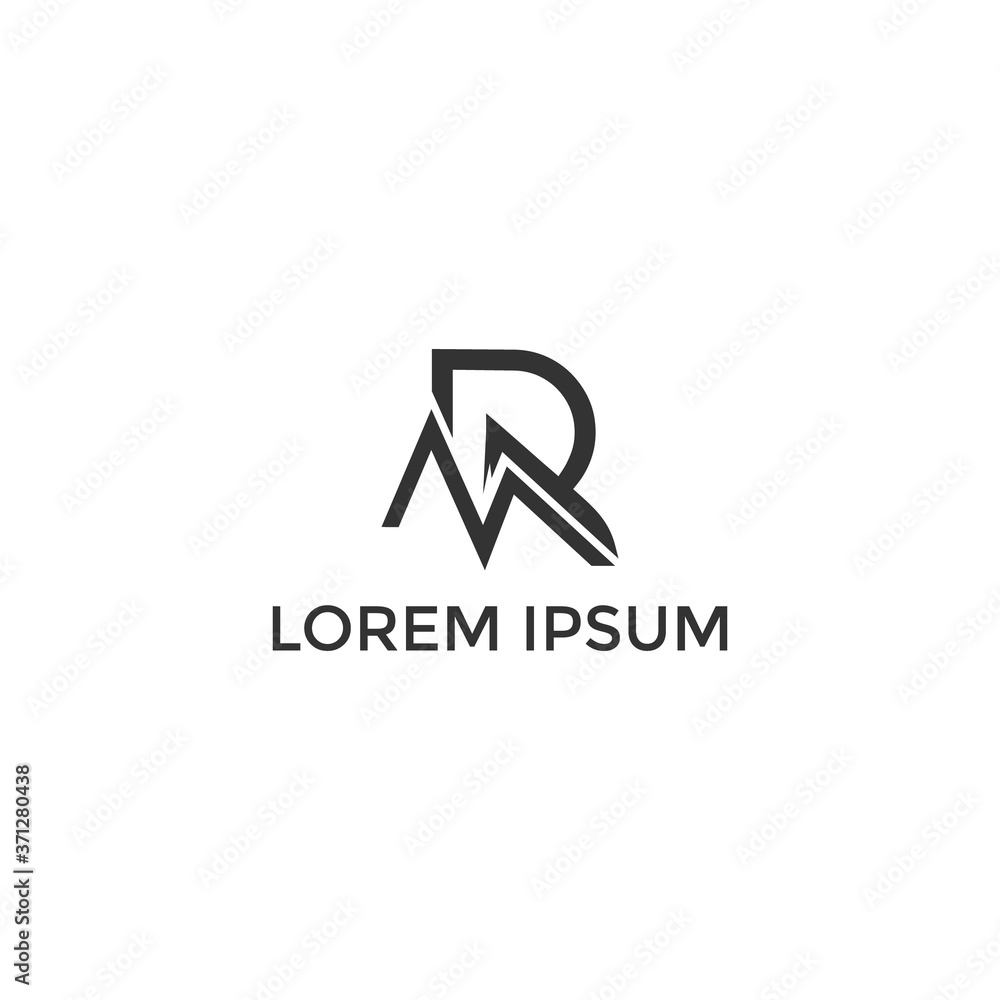 ABSTRACT ILLUSTRATION LOGO DESIGN LETTER RM VECTOR FOR YOUR BUSINESS ABSTRACT ILLUSTRATION LOGO DESIGN LETTER RM VECTOR FOR YOUR BUSINESS