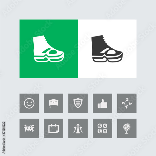 Creative Icon with Bonus Icons.
