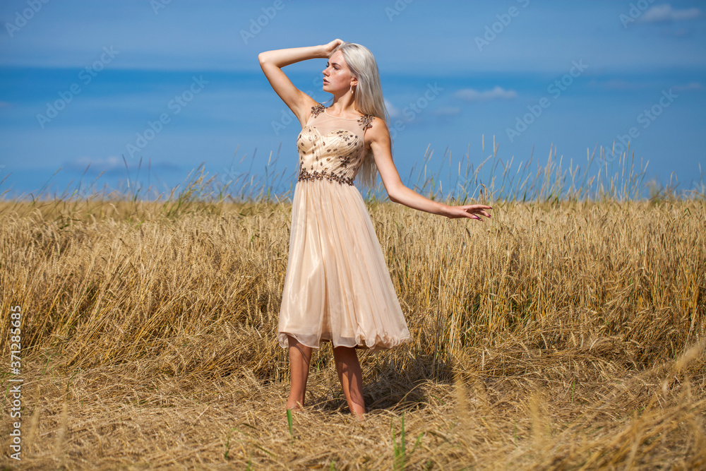 Portrait of a young beautiful blonde woman Portrait of a young beautiful blonde woman
