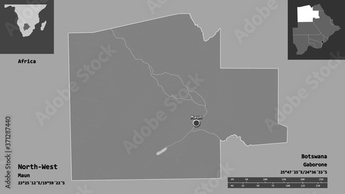 North-West, district of Botswana,. Previews. Bilevel