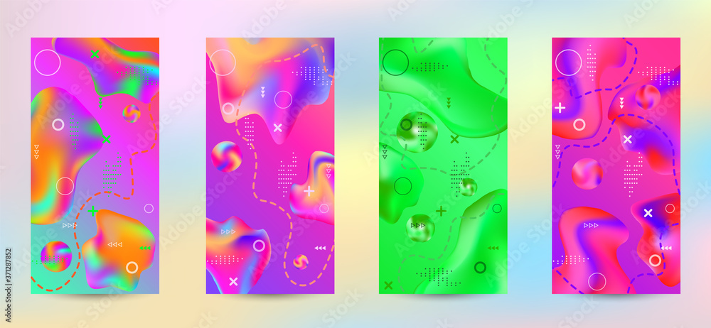Abstract covers. Abstract covers.