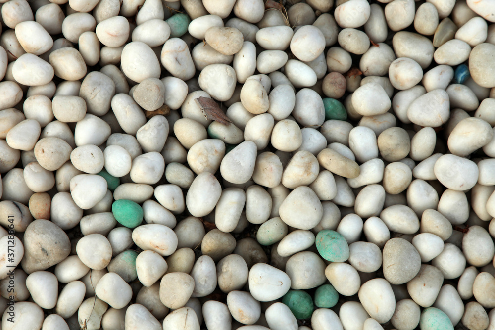 white pebble stones white pebble stones