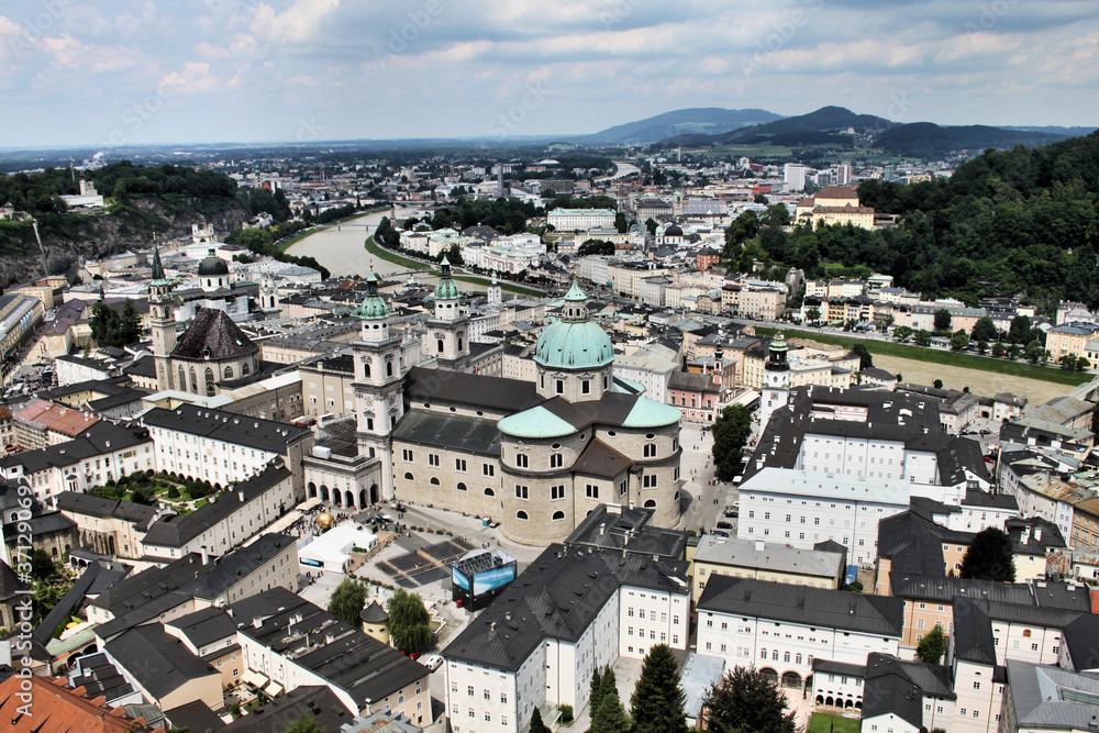 A view of Saltzburg in Austria