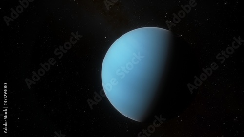 science fiction wallpaper, cosmic landscape, beautiful galactic background, beautiful starry sky, galaxy of different colors, realistic exoplanet, 3d render