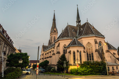 Sacred Heart Church in Koszeg  Hungary