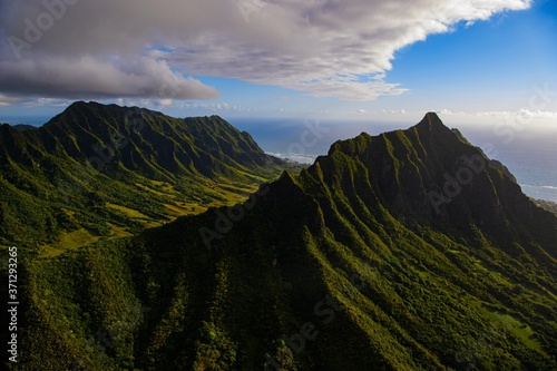 Hawaii Mountain range 