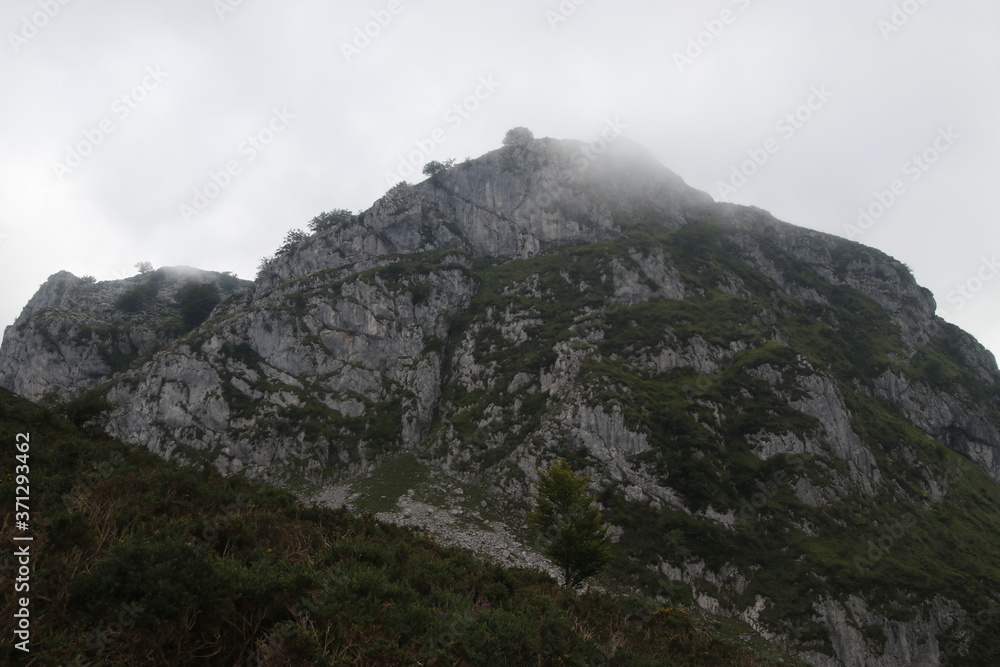 Mountanious landscape in the North of Spain Mountanious landscape in the North of Spain