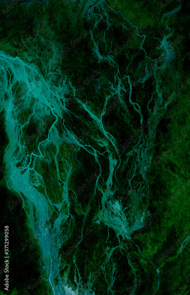 Obraz premium Green marble texture background, natural marble tiles for ceramic wall and floor, premium Italian glossy granite slab stone ceramic tile, polished quartz