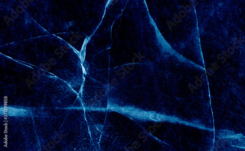 blue background cracked wall texture broken marble slab, abstract lines pattern distressed background
