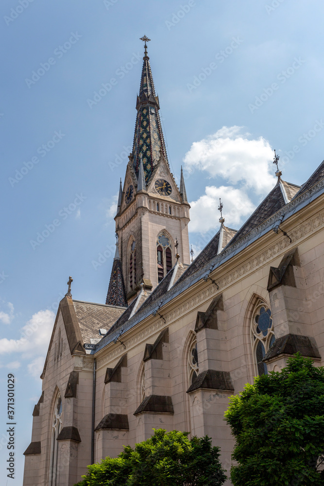 Sacred Heart Church in Koszeg, Hungary