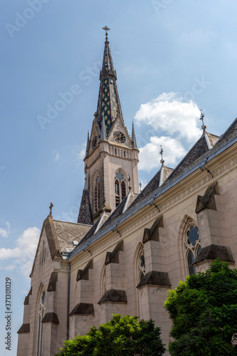 Sacred Heart Church in Koszeg, Hungary