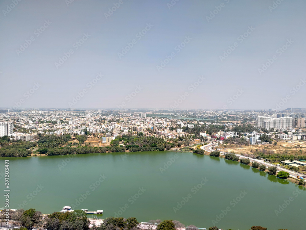Aerial View of North Bangalore