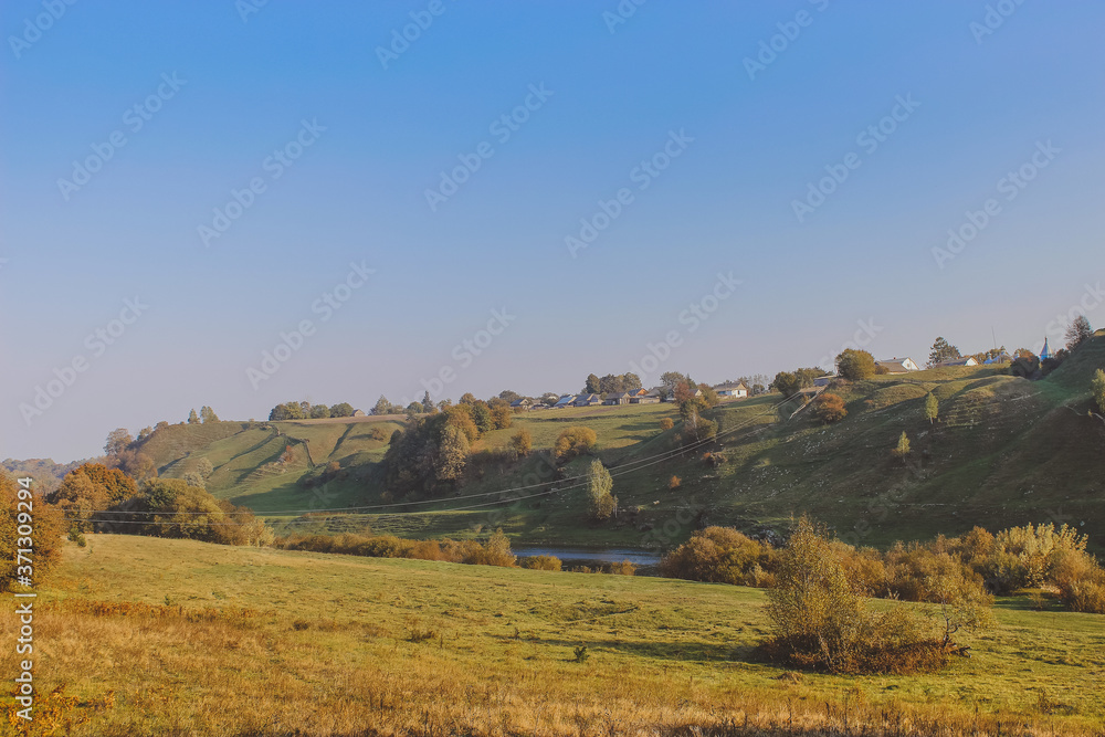 Fototapeta premium autumn landscape in the mountains