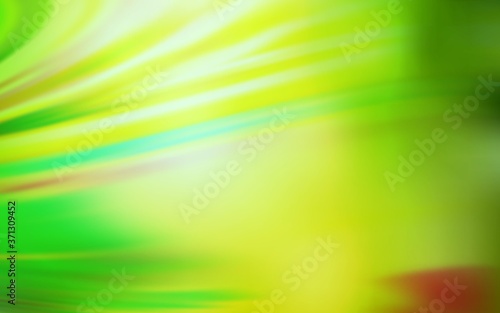Light Green vector blurred bright template. Colorful abstract illustration with gradient. New design for your business.