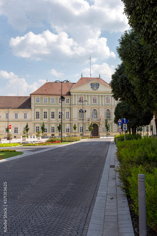 County Hall in Szombathely, Hungary