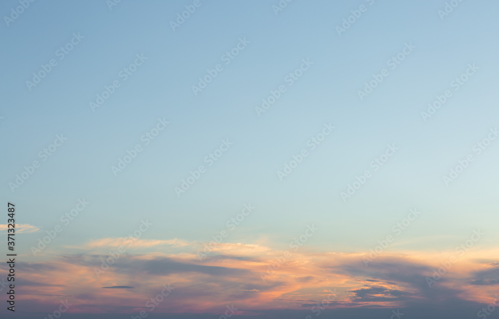 Beautiful atmospheric dramatic clouds in the evening at sunset. Beautiful atmospheric dramatic clouds in the evening at sunset.