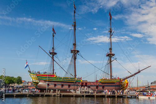 Canvas Print Sail Amsterdam