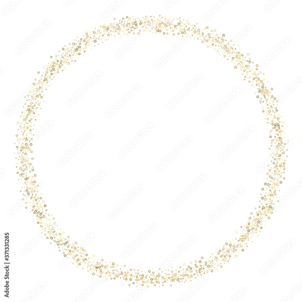 Gold Glitter Stars. Luxury Shiny Confetti. Gold Glitter Stars. Luxury Shiny Confetti.