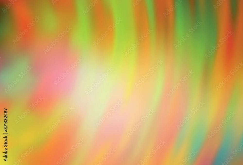 Obraz premium Dark Yellow vector abstract blurred background.