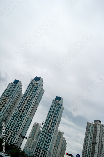 modern city's skyline of building 