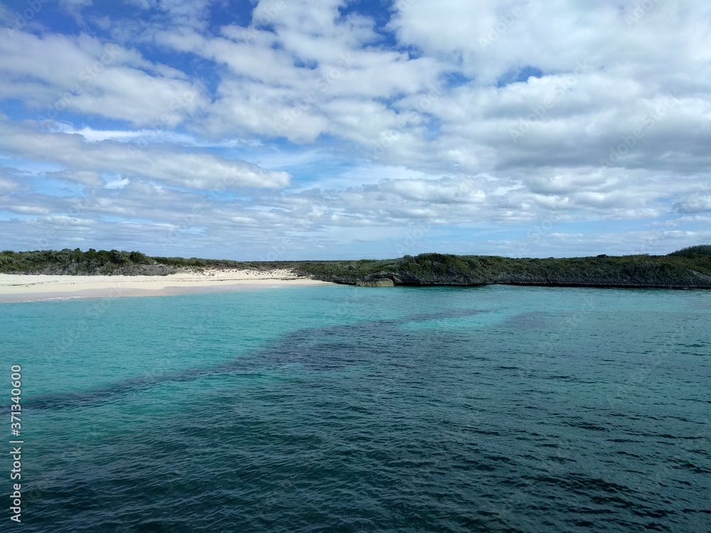 tropical beach in the bahamas tropical beach in the bahamas