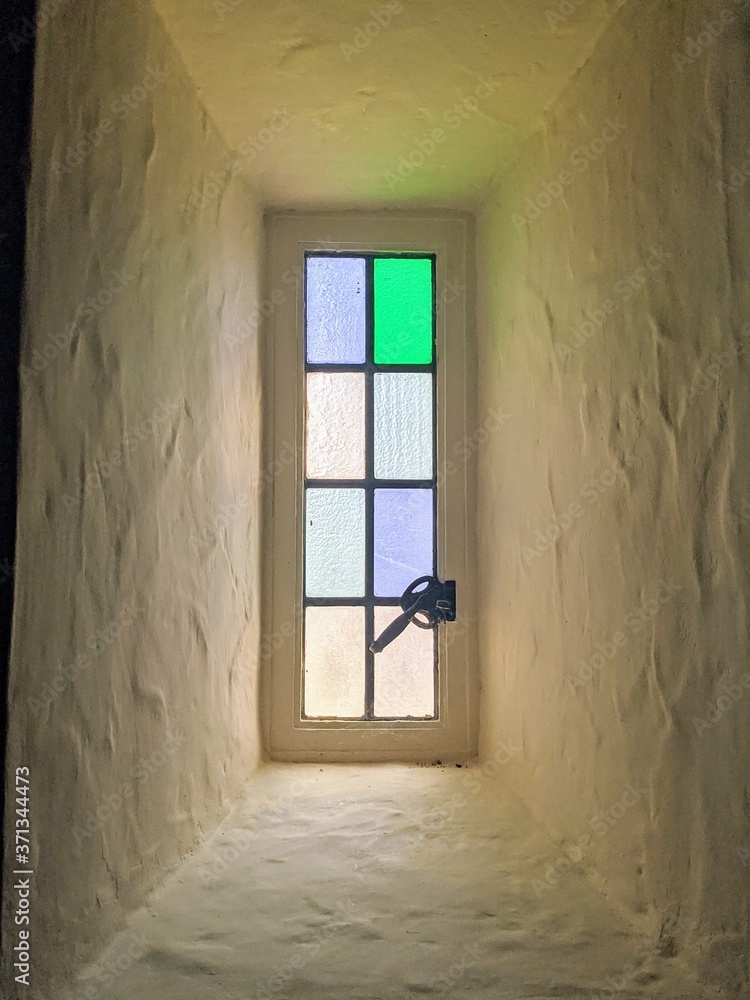 window in a church