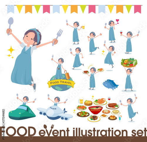 flat type hairband Pregnant women_food festival