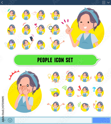 flat type hairband Pregnant women_icon