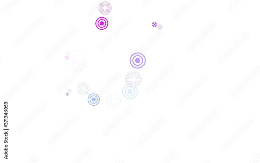 Light Blue, Red vector texture with disks. Light Blue, Red vector texture with disks.