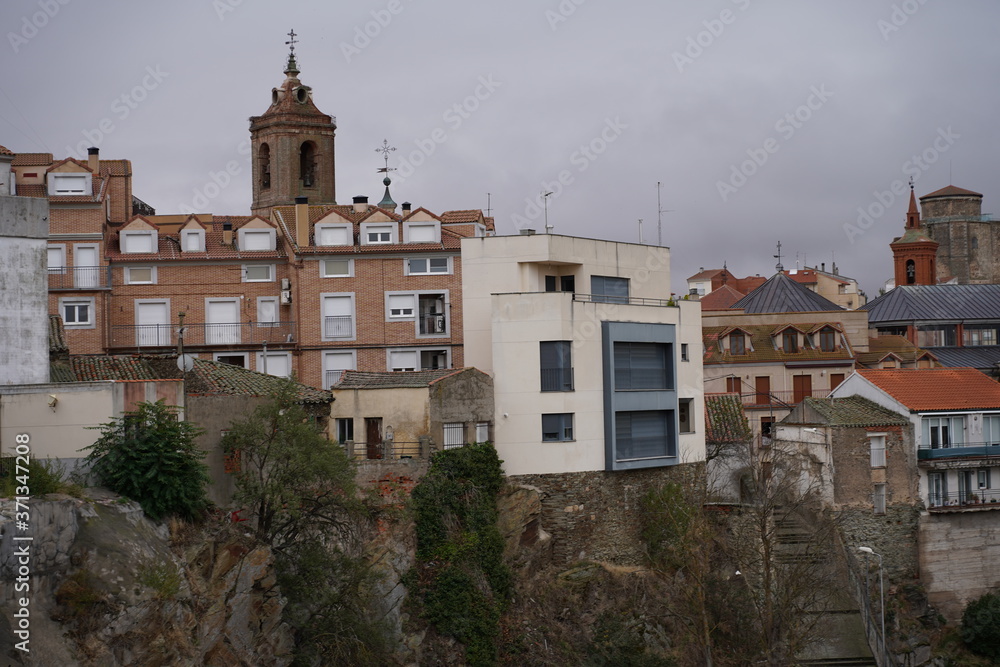 Obraz premium Alba de Tormes, village of Salamanca,Spain.