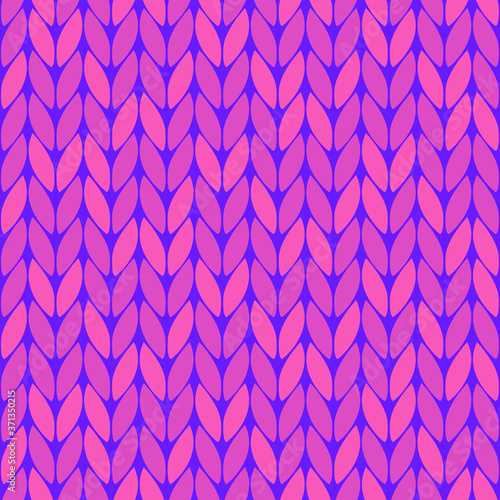 Leaves seamless pattern with modern color background
