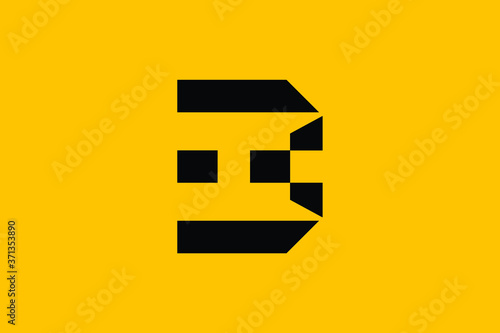 Minimal Innovative Initial BH logo and HB logo. Letter BH HB creative elegant Monogram. Premium Business logo icon. Black color on background