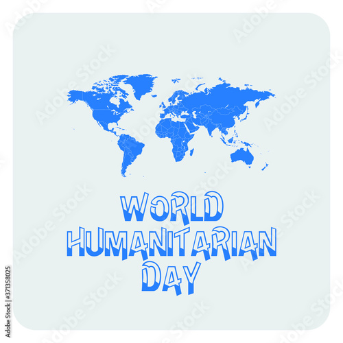 world humanitarian day Free Vector