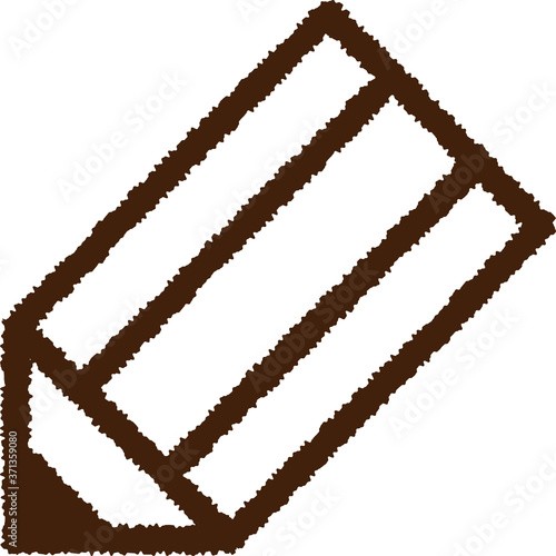 鉛筆のピクトグラム （手描き風ver.）