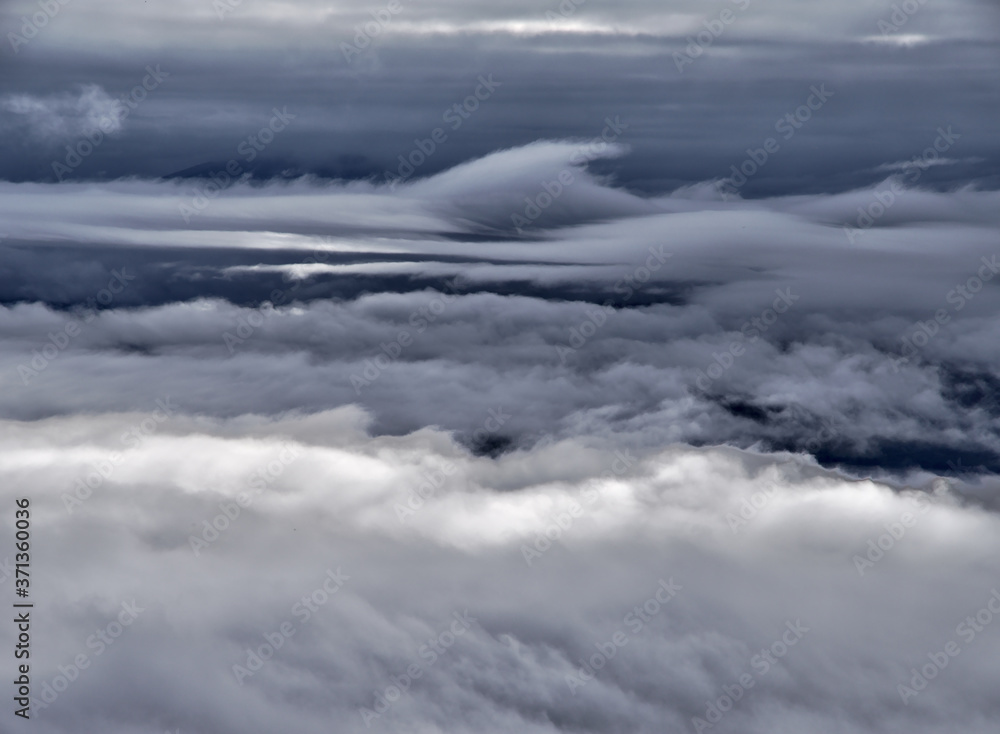雲海の風景