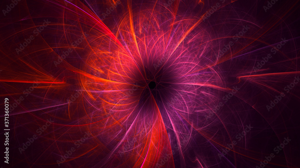 3D rendering abstract circle light background 3D rendering abstract circle light background