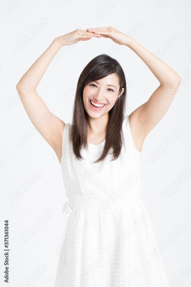 OKサインのポーズ OKサインのポーズ