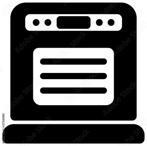 Air purifier, air conditioner / Home appliance , furniture vector icon illusration