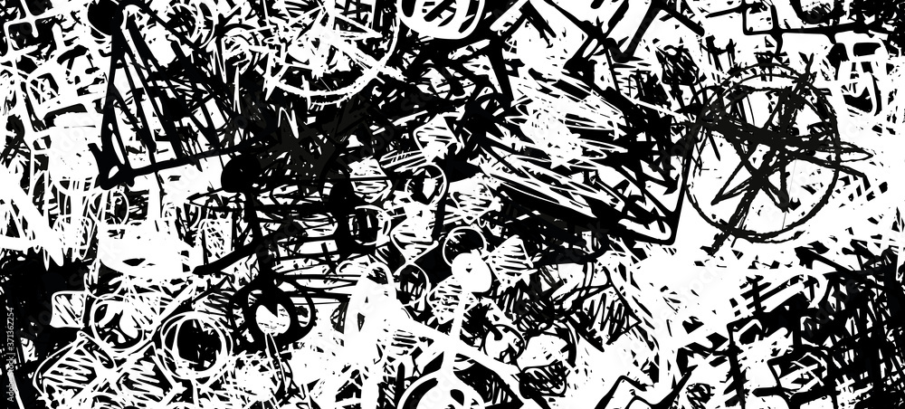 Black and white abstract background. Monochrome seamless texture Black and white abstract background. Monochrome seamless texture