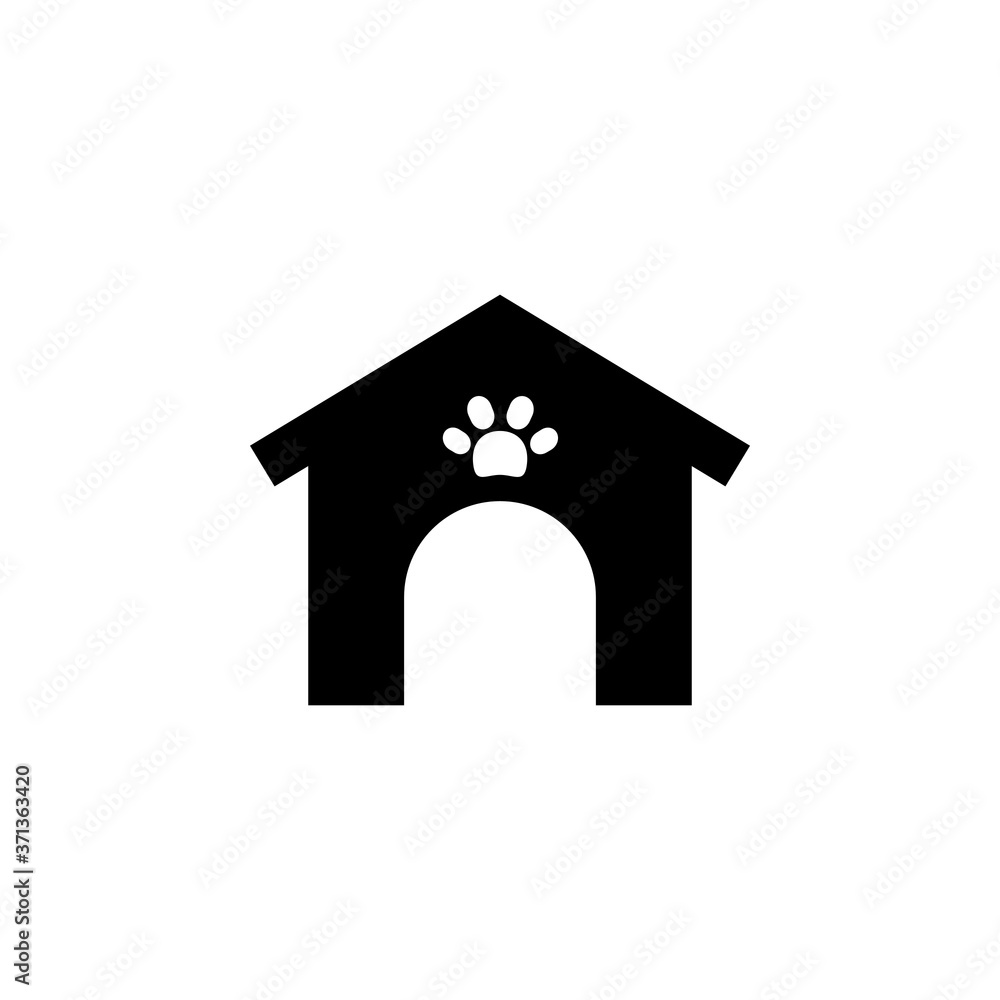 filled kennel icon, simple element from Pet-vet set, for web and mobile filled kennel icon, simple element from Pet-vet set, for web and mobile