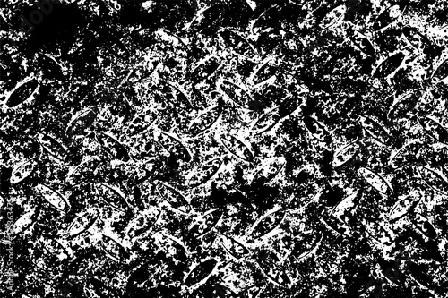 Dirty grunge background. The monochrome texture is old. Vintage worn pattern. The surface is covered with scratches