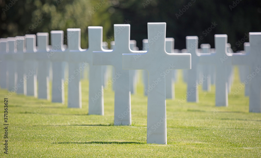 The American military cemetary in Luxembourg